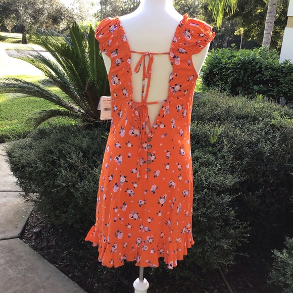 Free People Mini Dress Size M - Picture 4 of 7